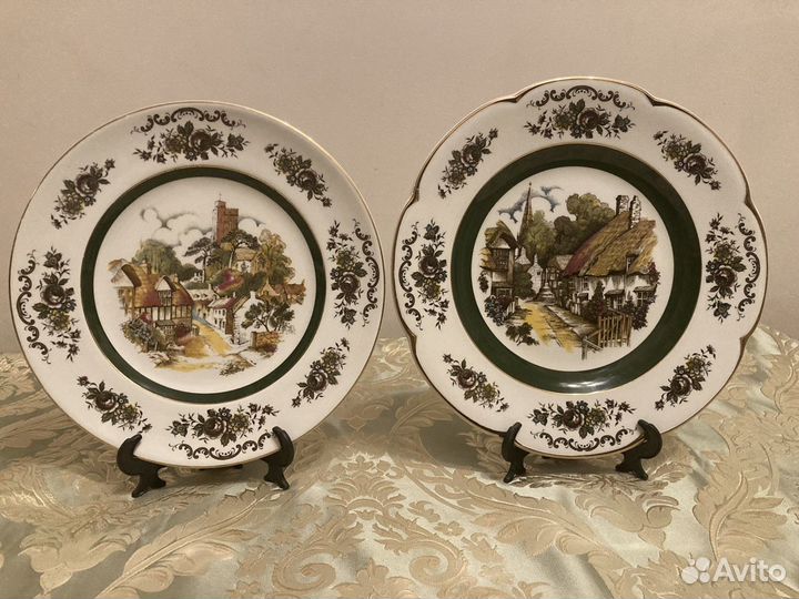 Антикварные тарелки