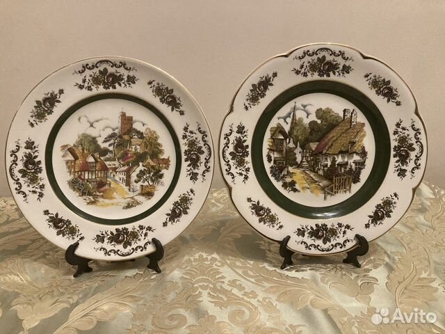 Антикварные тарелки