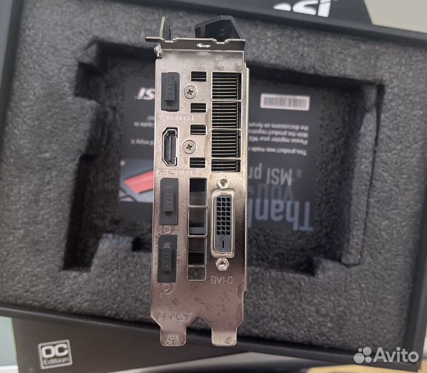 Видеокарта MSI gtx 1070 8 Gb