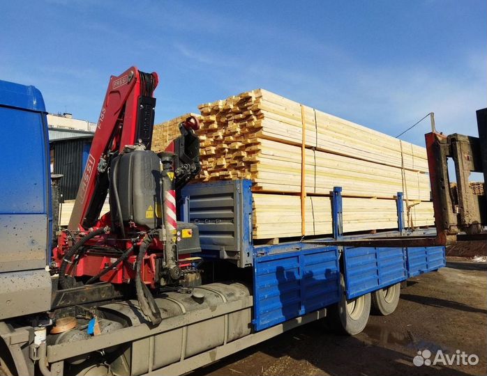 Доска обрезная естественной влажности