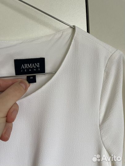 Платье Armani Jeans белое