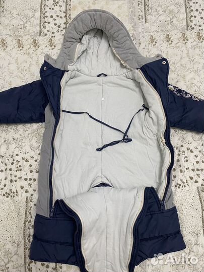 Зимний комбинезон конверт 86