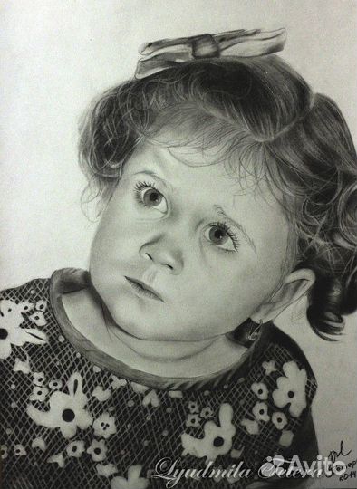 Портреты карандашом по фото