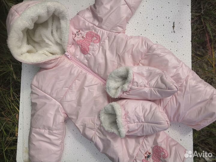Комбинезон демисезонный для девочки р. 74