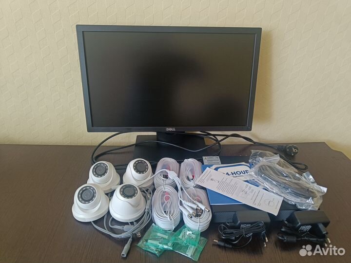 Система видеонаблюдения с монитором