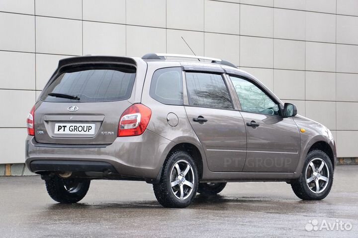 Накладка на задний бампер Лада Калина 2 универсал