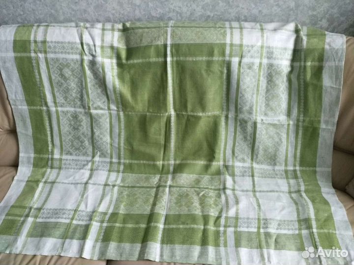 Скатерть жаккард Лен СССР новая