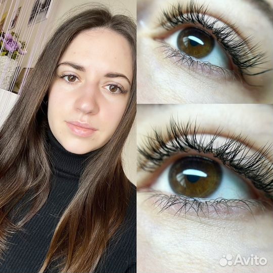 Наращивание ресниц модель