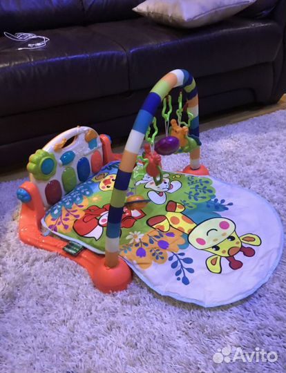 Детский развивающий музыкальный коврик