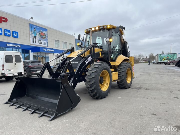 Экскаватор-погрузчик Force vector FV388H, 2024