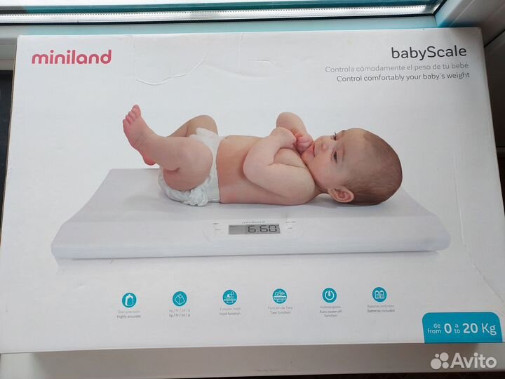 Весы детские miniland