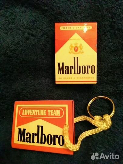 Marlboro брелок, ручка, зажим для денег, зажигалка