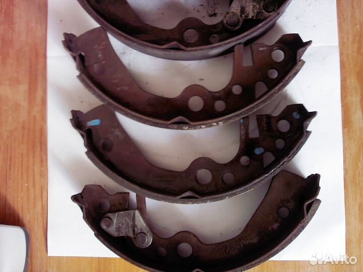 Колодки тормозные nissan note/march/cube