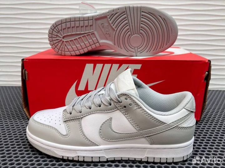 Nike Sb Dunk Low Grey Fog (серые данки)