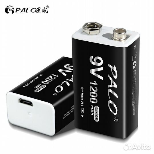 Аккумулятор крона 9v
