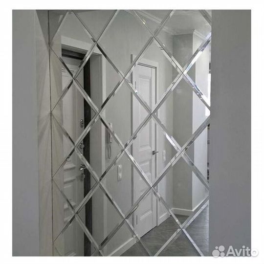 Гравировка фацетом на зеркале