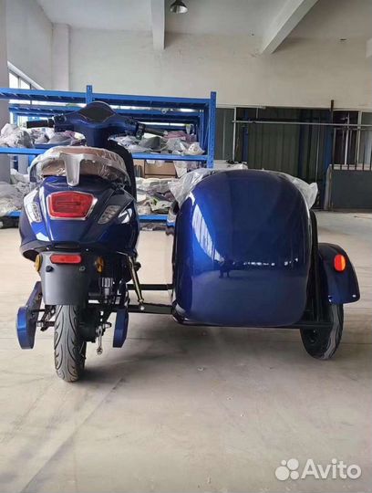 Электробайк Электроскутер с люлькой мопед