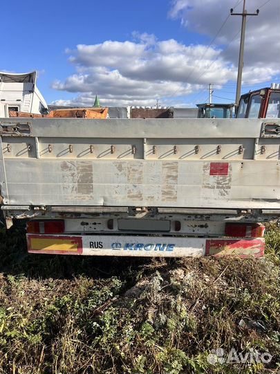 Полуприцеп бортовой Krone SD, 2008