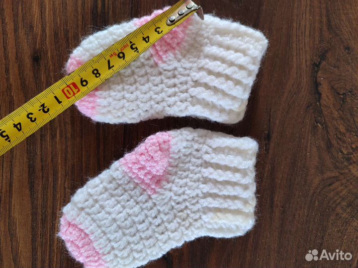 Носочки для новорожденного