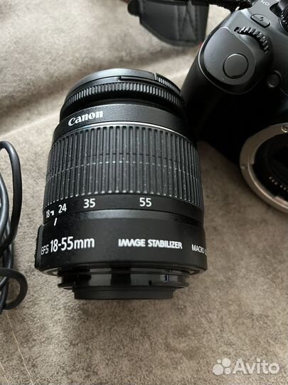 Зеркальный фотоаппарат canon 1100d