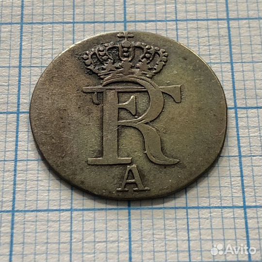 Монета Пруссии 1777 года