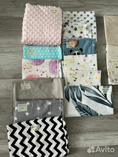 Ткань для печворка / обрезки ткани/ лоскутки ткани