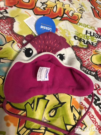 Шапка для девочки Lassie 44-46 XS