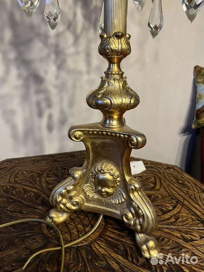 Канделябр светильник бронза