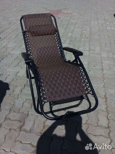Кресло шезлонг складной
