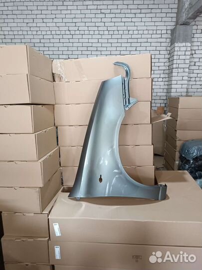 Крыло калина правое цвет темно серый металлик