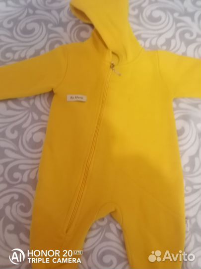 Комбинезон на флисе 74