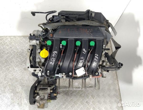 Двигатель Renault Laguna 2 F4P770 1.8 бензин