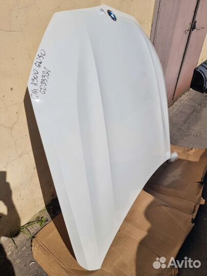 Bmw 8 G14 G15 G16 капот A300 белый