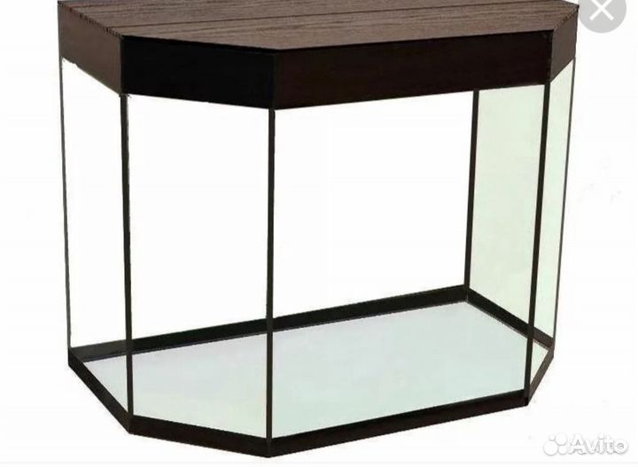 Аквариум 70 литров с крышкой и лампами