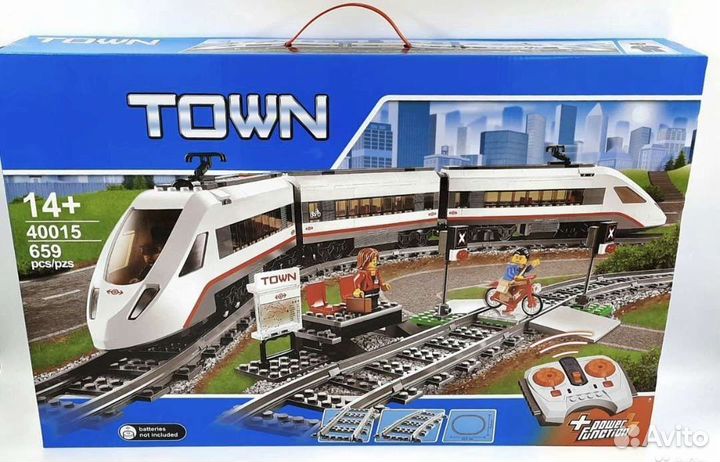 Конструктор Пассажирский поезд на Р/У