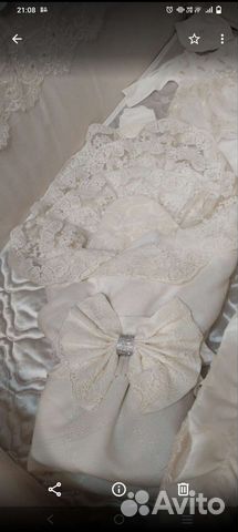 Конверт на выписку весенний