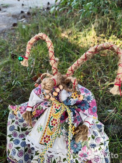 Обережная кукла коза славянская народная
