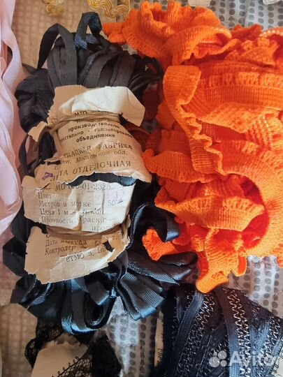 Тесьма кружево,атласные ленты