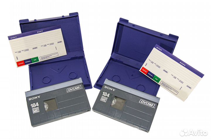 Видеокассеты sony dvcam 184