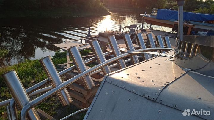 Катер + honda 130