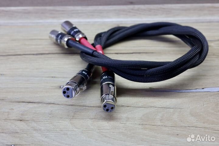 Межблочный кабель xlr. Tellurium Q Ultra Black 2