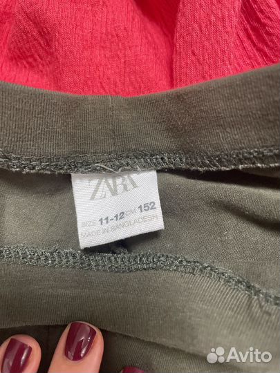 Легинсы и топ Zara на девочку