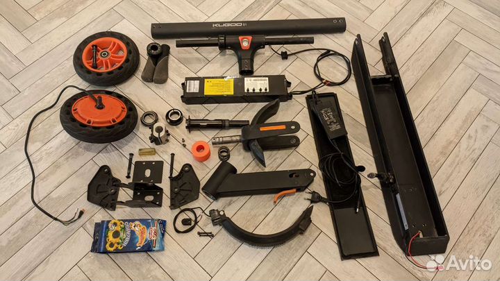 Электросамокат Kygoo s1 (Jilong) оригинал запчасти