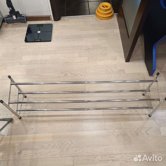 Регулируемая подставка для обуви в прихожую