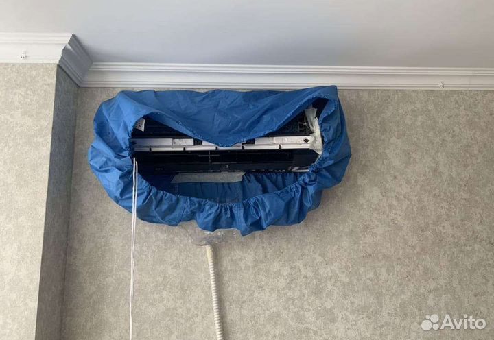 Чистка сплит систем, ремонт, заправка