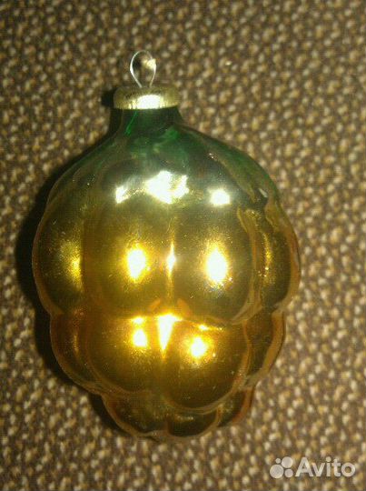 Ёлочные игрушки. 7 штук. СССР