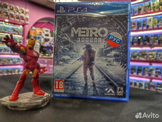 Диск PS4 Metro Exodus / Метро Исход (Новый)