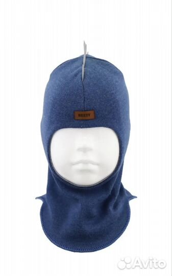 Демисезонная шапка-шлем