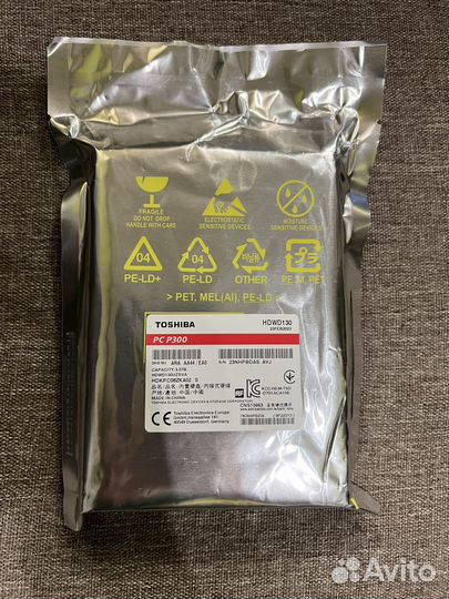 Жесткий диск Toshiba P300 3тб