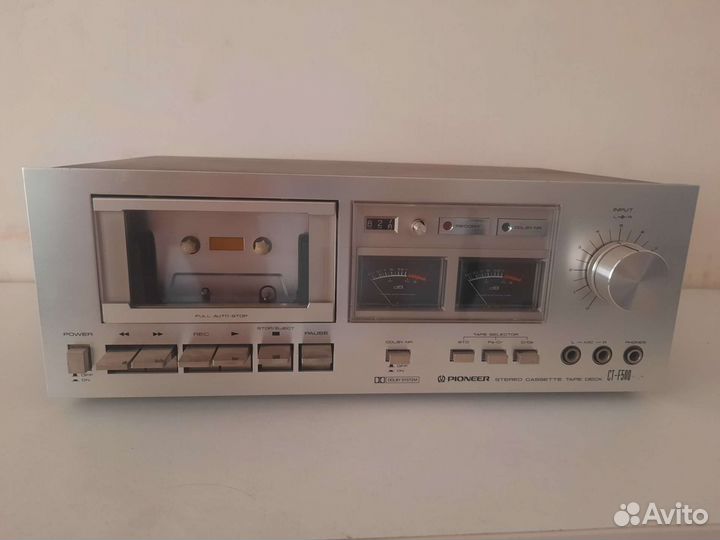 Кассетная дека pioneer CT-F500
